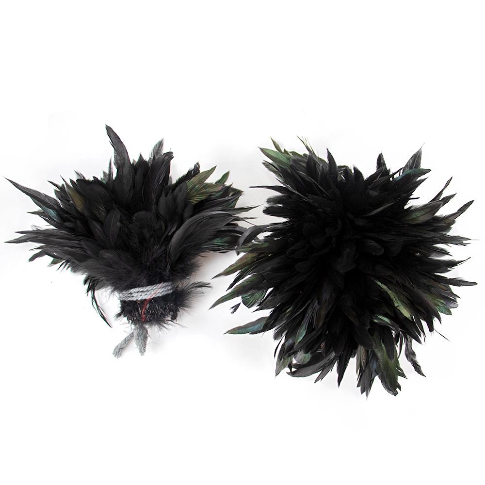 100Pcs Red Rooster Chicken Feathers Trims for Costume Party Clothimg Jewelry Making Natural Pheasant Tail 15-20 CM Multicolors