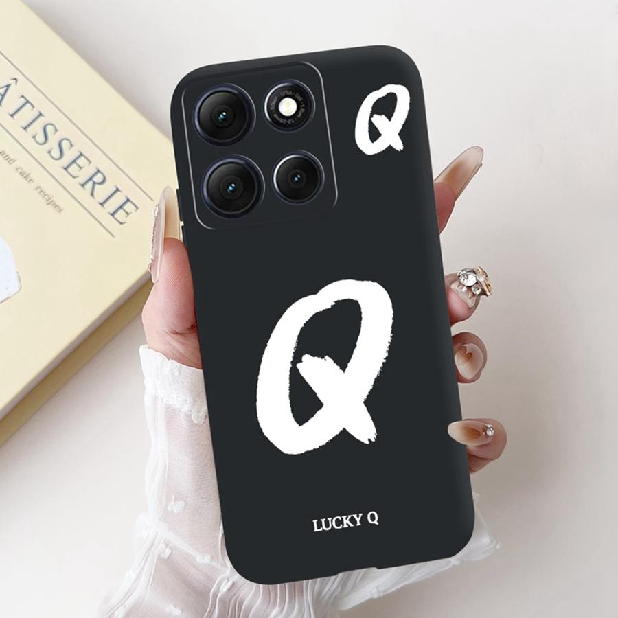 For Motorola Moto G86 Power Case Cover For MotoG86 G 86 Power Case Letter Painted Shockproof Soft Silicon Phone Cases Back Cover