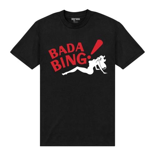 Sopranos Unisex Adult Badabing! Trička