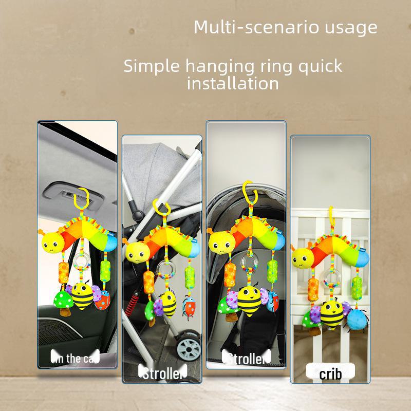 Buntes Tier-Windspiel, Kinderwagenspielzeug