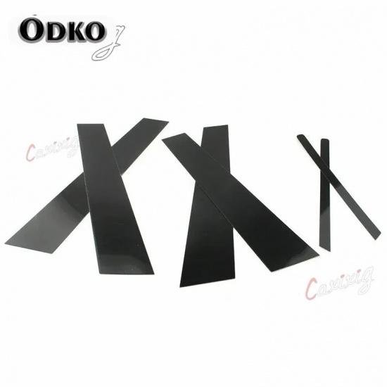 Car Door Window Column BC Pillar Post Trim Sticker Cover for KIA Optima K5 Magentis Lotze 2011 2012 2013 2014 2015 Accessories