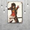 Nikki Sixx Vintage Tin Sign Home Decor Wall Decor Art Wall Mural Room Decoration Decor Retro Metal Sign Plate Bar Posters