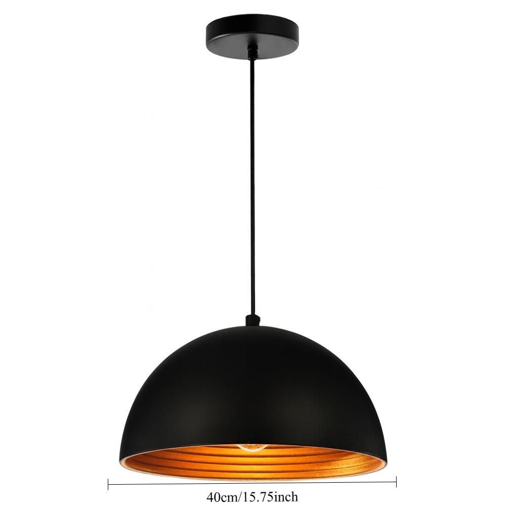 Nordic Retro Industrial Black Pendant Lamp E27 Restaurant Dining table Bar loft Decorative Chandeliers Pendant Hanging Lighting