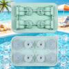 Reusable Silicone Cat Ice Tray Creative Animal Kitten Ice Cube Mold DIY Drink Ice Maker