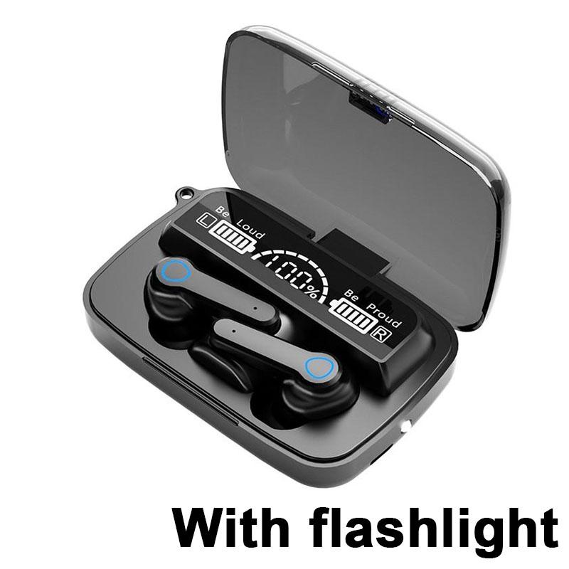 TWS Bluetooth Headset Dual-ear Headset Vodotěsná Bluetooth sluchátka