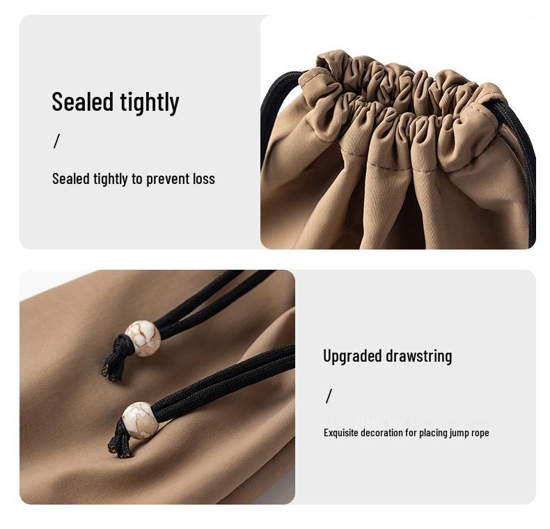 Large Waterproof Nylon Travel Bag for Hair Dryer, Underwear, and More