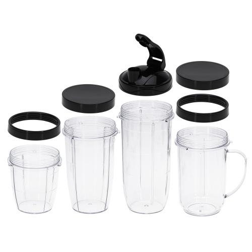 Blender Sportowy Smoothie 500W Z 4 Bidonami Nożami Tytanowymi I Funkcją Twist Go
