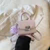 Chic Design Mini Square Bags for Women  New Fashion Texture Lipstick Bag Lady Versatile Shoulder Crossbody Bags