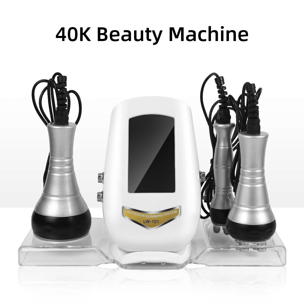 

40K Cavitation Ultrasonic Weight Loss Beauty Machine RF Radio Frequency Skin Lifting Device,CE Certified (ST) US Plug