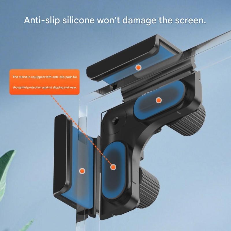 Monitor Headphone Stand Plastic Adjustable Clamp Saving Space PC Screen Headset Holder Earphone Hanger for Gaming