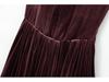 European & American Style Women's Velvet Bodycon Bustier Dress - Fashionable and Versatile Hot Seller