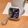Clear Earphone Cases Cover With Hook Case For Samsung Galaxy Buds 4 Pro Live 2Pro 2 4Pro 3Pro 3 FE Star Moon Pattern