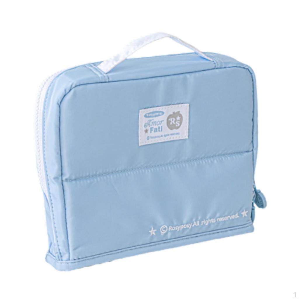 Pencil Case Large Capacity Funny Creative Zipper Closure Portable Pen Bag Pouch for Office