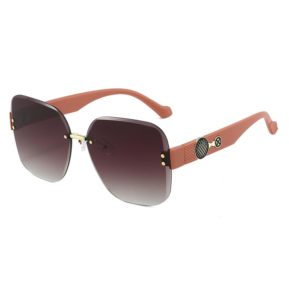 

New Fashion Trendy Women S Sunglasses With No Frame And Cut Edge Uv Protection Sunglasses For Export(Ds-23034)