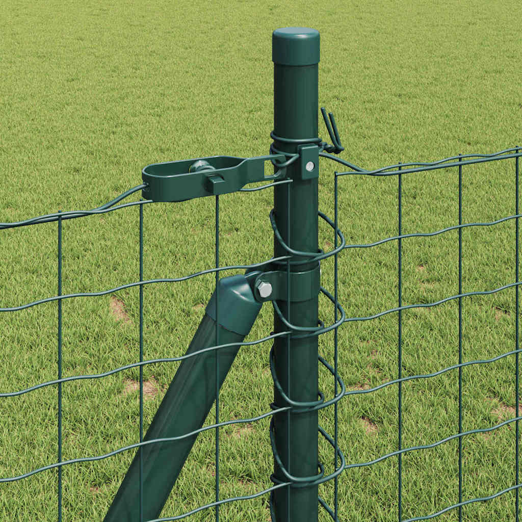 Welded Wire Fence with Concrete Foundation 25 x 1 m (W x H)