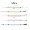 Nail Brush Set Gel Nail Brush Includes Fine Liner Flat French Dotting Gel Nail Art (5 Pieces) Set, Brush, Brush, Round/Oval Brush, Brush, Pen, Brush,