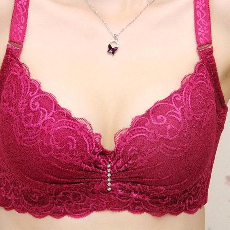 Lady Lace Bra Lingerie Underwear Push-Up Padded Underwire Sexy Brassiere Push Up Bras