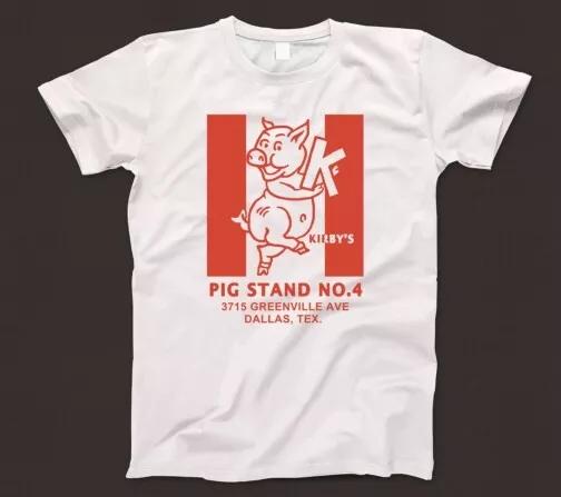 

Kirby s Pig Stand T Shirt 981 No. 4 Dallas Texas Fast Food Drive-In Highway BBQ 3XL