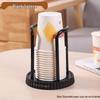 Multi-Functional Paper Cup Holder: Desktop Storage Rack for Coffee, Milk Tea, and Disposable Cups