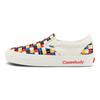 Vans Classic Slip-On Vlt LX Everyday Colorful Durable Breathable Low-Top Canvas Shoes Unisex sneaker White Multicolor VN0A3QXYBP