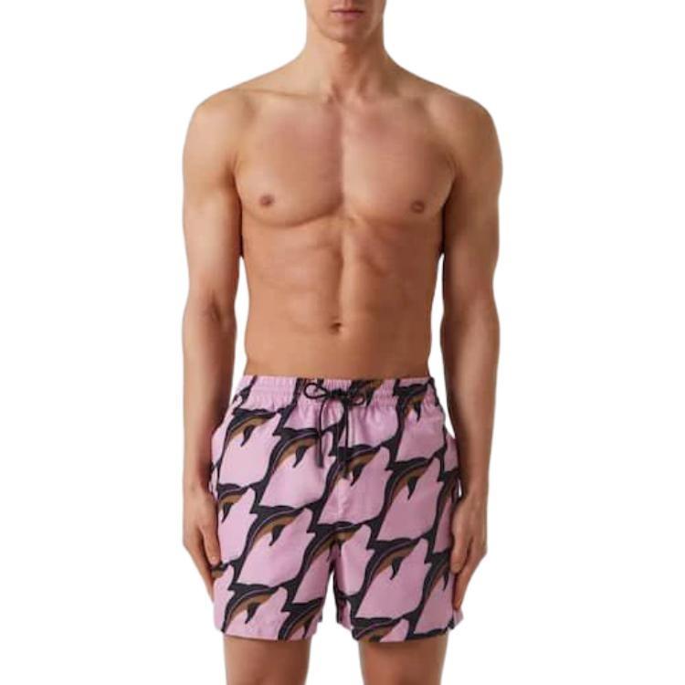 GUCCI Printed Technical Poplin Swim Shorts Men's 787899-XHAKD-5046