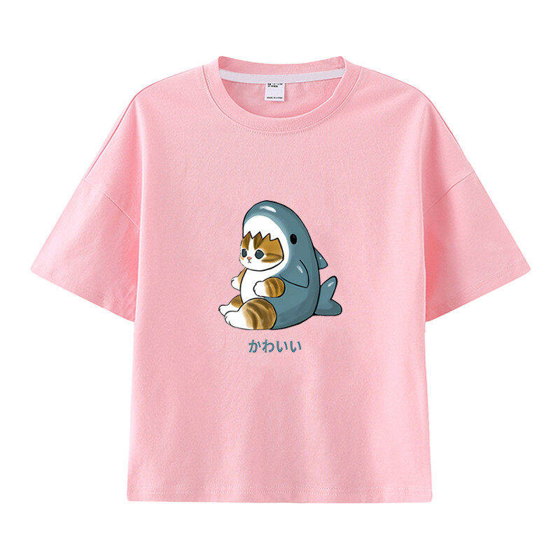 

Summer Cartoon Print Kids T-Shirt Unisex Family Matching Set 100
