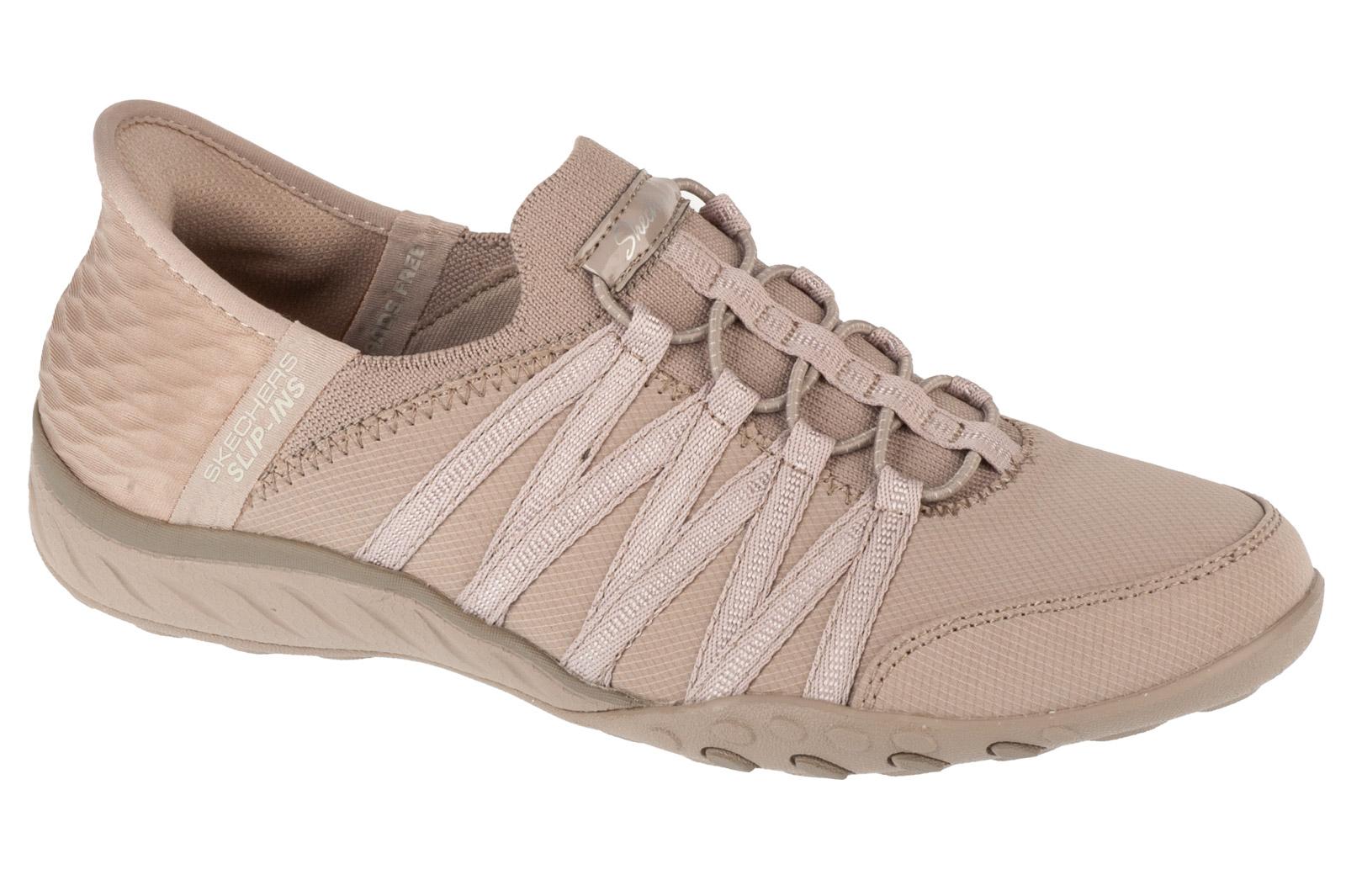Skechers Slip-Ins: Breathe Easy - Roll With Me, beige Damen Sneaker 38,5 beige