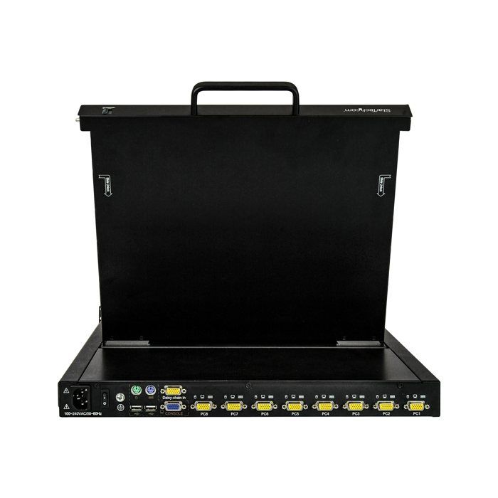 KVM Console StarTech.Com RKCONS1708K - 17" - 1280 X 1024 Pixels - VGA - Black