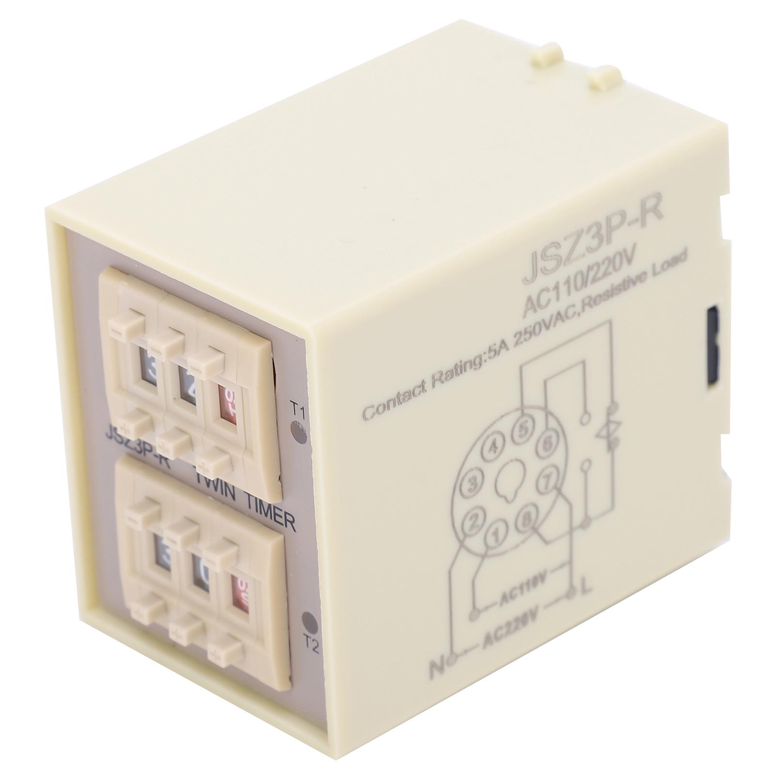 

JSZ3PR Professional Adjustable Cycle Time Delay Relay Time Relay Delay Control Components(DC24V )