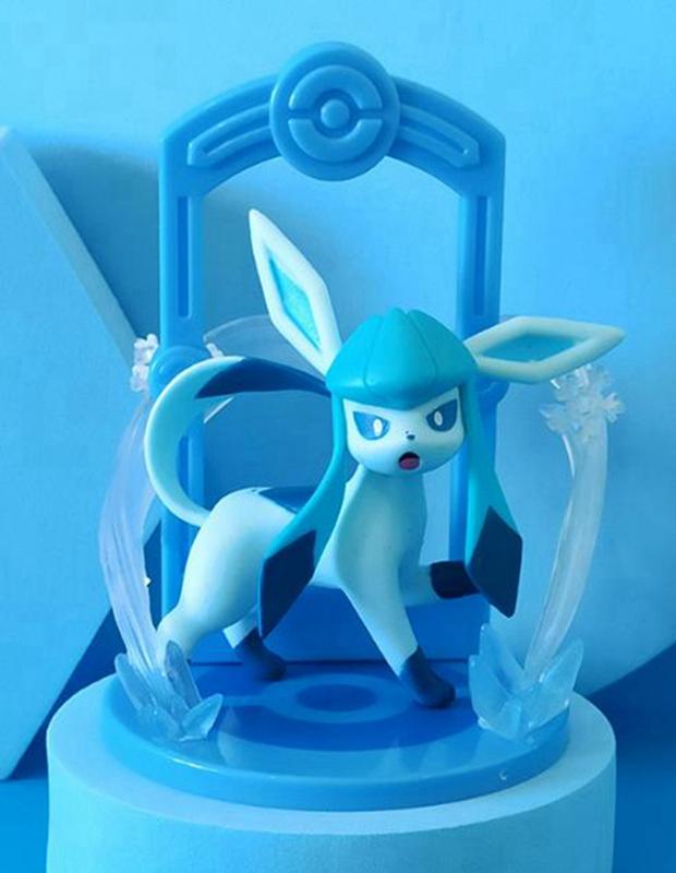 1 Pc Pokemon Eevee Action Figures Evolutionary Form Sylveon Espeon Umbreon Flareon Vaporeon PVC Model Collection Kid Gift Toy