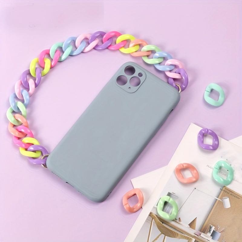 25 ks/balení 17*23 mm barevné makronky s twisty, korálky, spona pro diy módní náhrdelník, telefon, tašku, řetízek, výrobu šperků, dekorativní doplňky