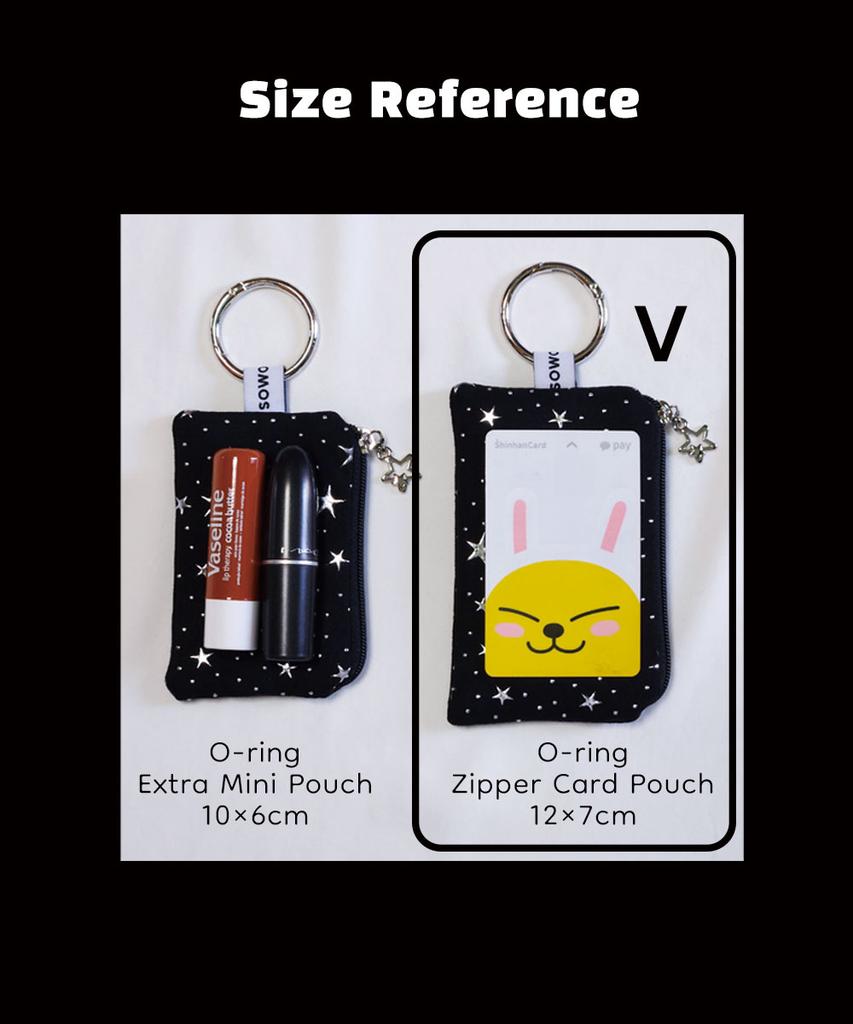 Soworlian O-Ring Zipper Card Pouch_Starry Night