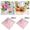 40 Pieces Bouquet Packaging Paper Flower Wrapping Sheets Floral