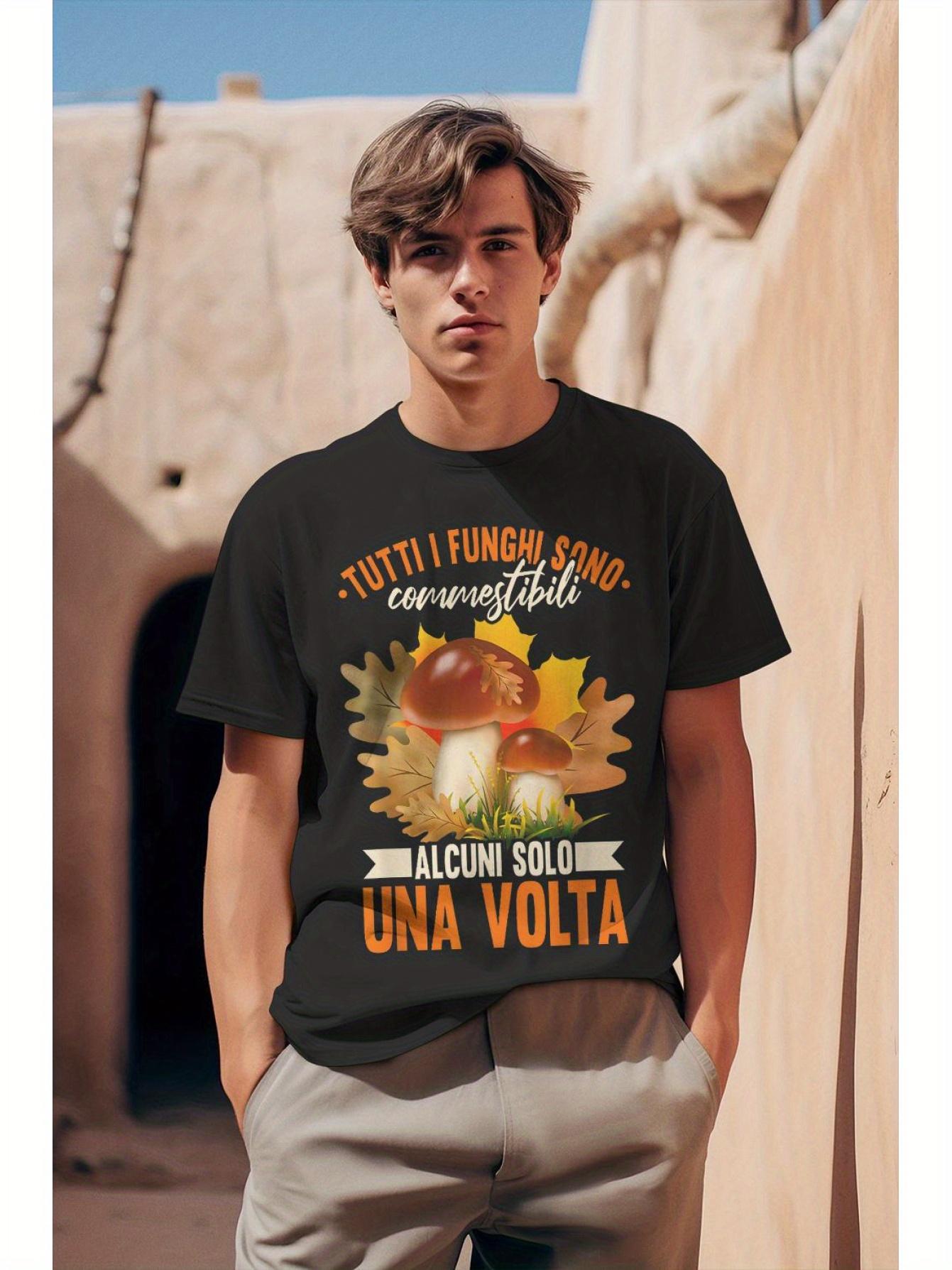 & Mycologist T-Shirt - Italian Mushroom Names (Porcini M