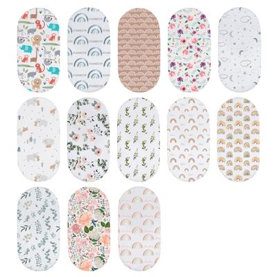 Fitted Bassinet Sheet Cotton Fitted Sheet for Cradle Basket Pad Fitted Sheets Changing Mat Cover Crib Bed Protector Case
