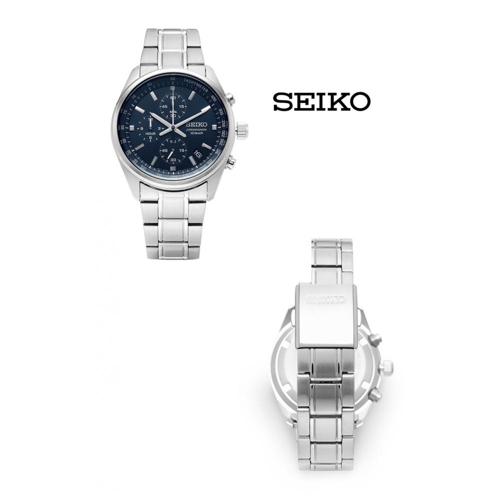 Seiko Men S Metal Watch Chronograph SSb377p1