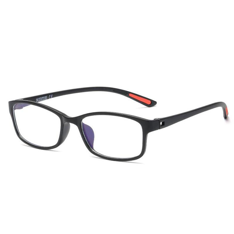 Retro Resin Lens Blue Light Proof Reading Glasses Women Men  Square Hyperopia Eyeglasses Prescription 0 +1.0 +1.5 To +4.0