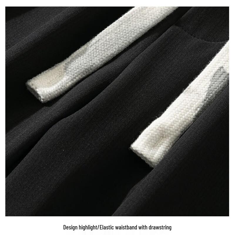 FIRS Men's Autumn/Winter Plush Lined Loose Fit Casual Long Pants