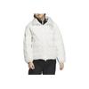 Adidas Originals 530 Letter Embroidery Colorblock Reversible Casual Down Jacket Women Outerwear Light-Grey IU4835