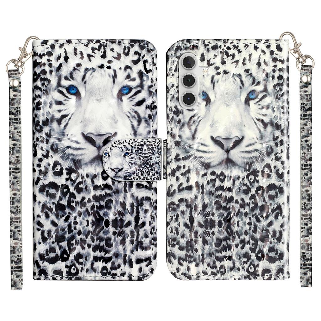 For Samsung Galaxy A16 4G/5G Case 3D Pattern Printed Phone Leather Phone Cover