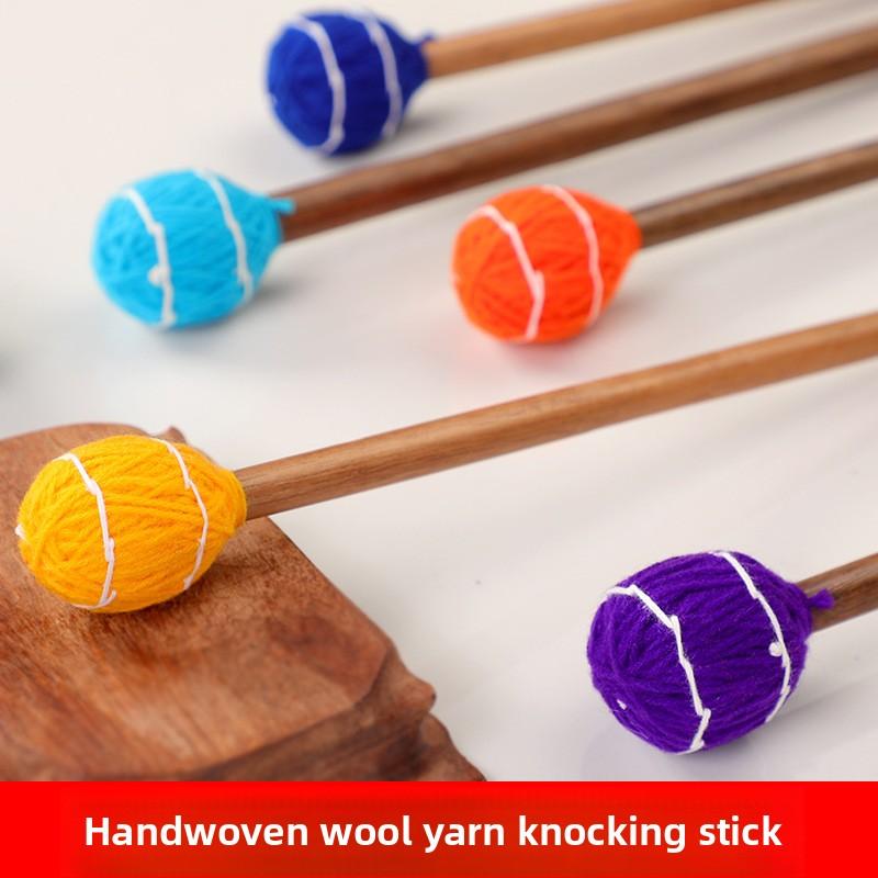 Handmade Singing Bowl Mallet Nepal Wool Felt Therapy Accessory Professional Sound Healing Tool