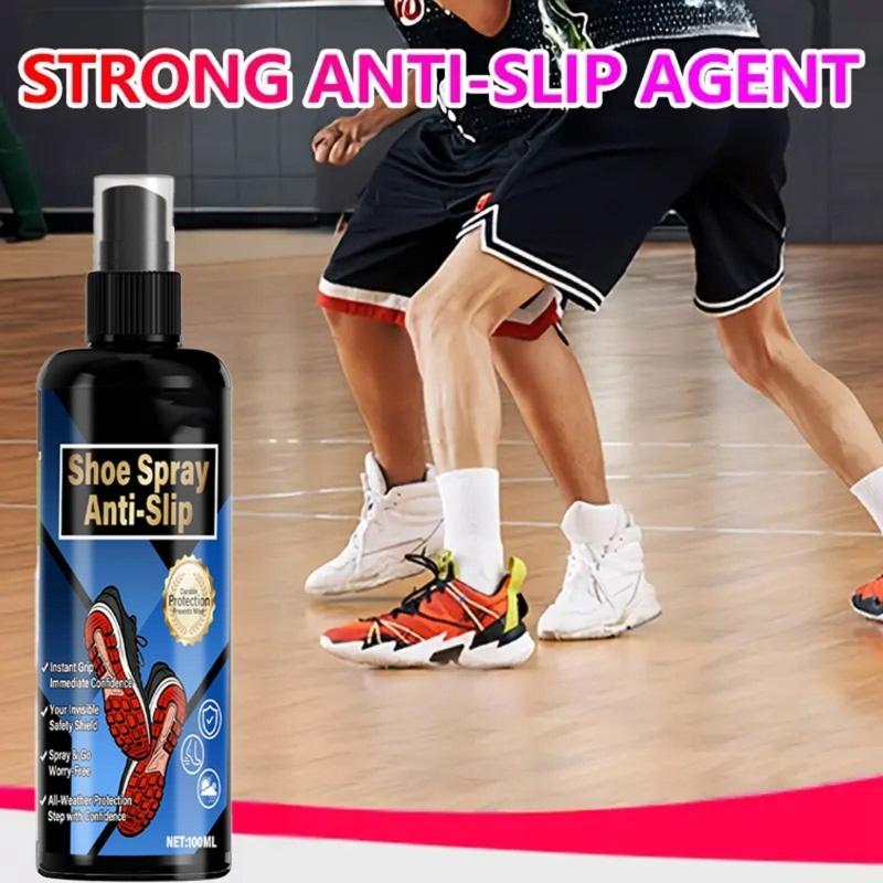 Instantly Shoe Grip Sprayer 100ml Antislip Enhancer for Various Sports Basketball Soccer Tennis and Hiking