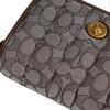 Coach Dinky 18 Classic Monogram Turnlock Chain Shoulder Bag Canvas And Leather Crossbody Small Women Crossbody Bag Coffee-Brown C5281-B4S0M