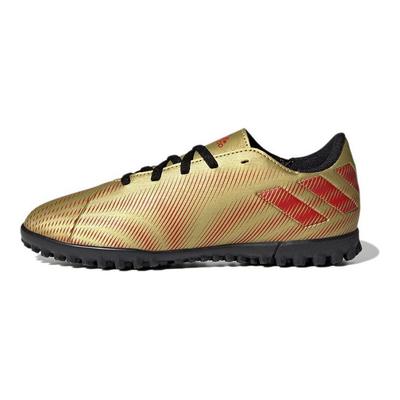 Messi .4 Tf K Scarpe da Calcio Turf Messi Bambino Scarpe da Calcio Oro FY0812