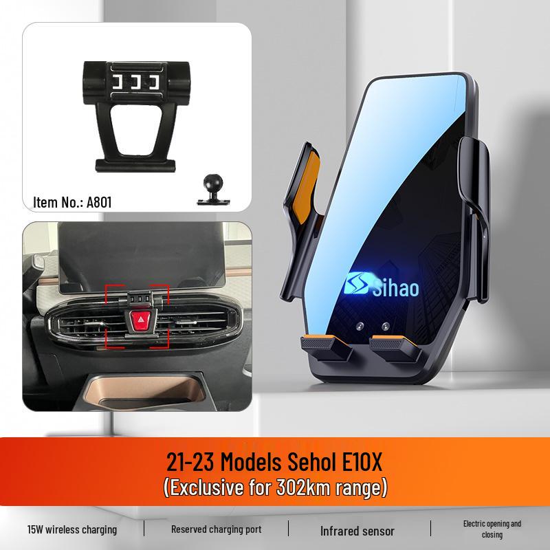 Car Phone Holder Stand for Sihao X8/E50A and A5/Center Console Navigation Base
