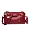 New soft leather women's bag fashionable versatile shoulder bag large capacity women's messenger bag