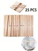 5/10Pcs 4.3 Inch Candle Wick Holders Clip Stainless Steel Wick Fixer Metal Holders for Candle Making Wick Centering Device Tools