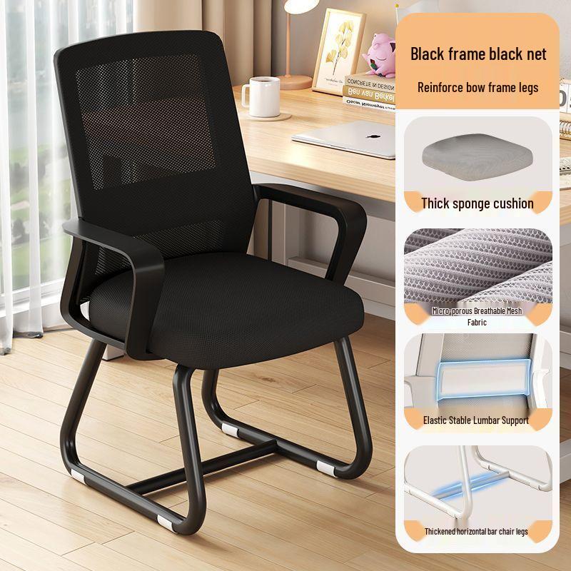 Comfortable Ergonomic Chair for Home, Dorm, Study, and Office
