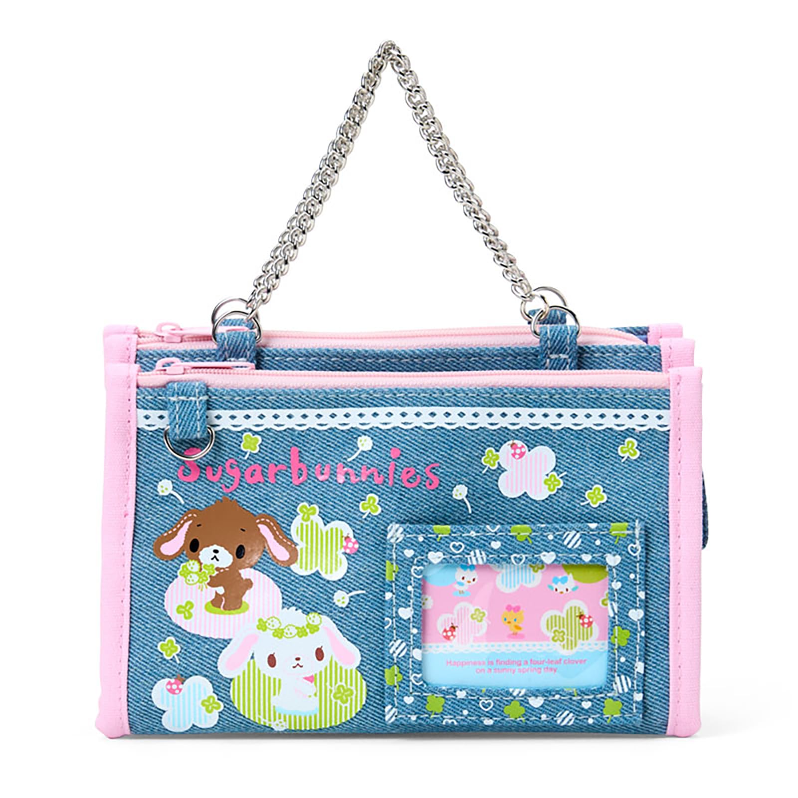 

Sanrio Denim Pouch Era Sugar Bunnies Ages 3 and up 796468 (Heisei Girl s Item) - -