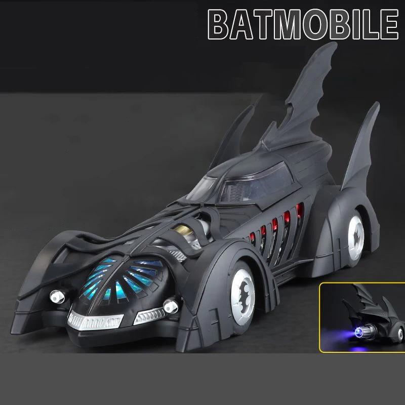 1:18 Batmobile 1995 Alloy Car Diecasts & Toy Vehicles Car Model Miniature Scale Model Car Toys For Children